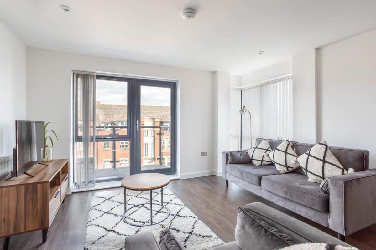 Stay Zeni, Ouse Court York Contemporary 2 Bed Flat Exteriör bild